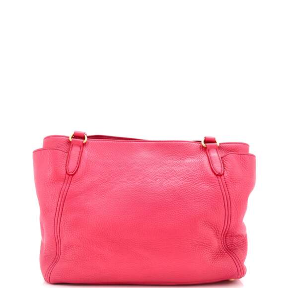 Prada Side Pocket Tote Vitello Daino #148873P79B - Picture 4 of 7